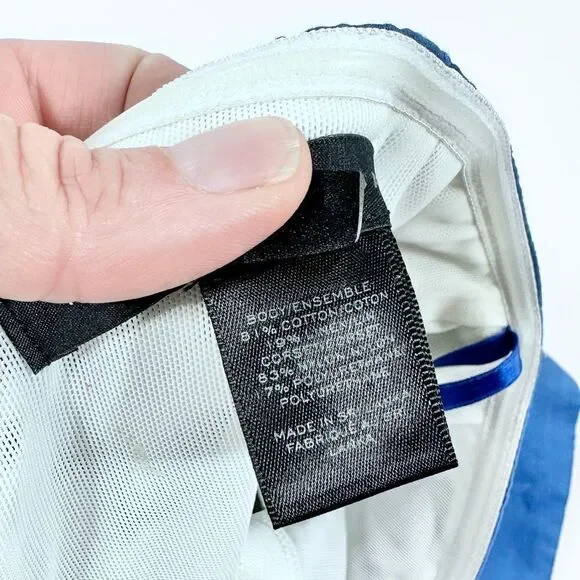 Marc by Marc Jacobs Kline pleased periwinkle blue strapless full skirt dress 10 - Picture 11 of 15